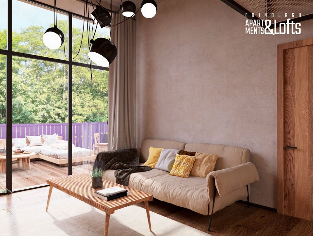 Юрмальский проект EDINBURGH Apartments&amp;Lofts - популярный выбор местных жителей; в продаже осталось всего 10 апартаментов