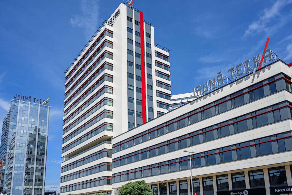 "Jaunā Teika" biroju kompleksa ēkās Teodors, Henrihs un Ausma sasniegta 100% telpu iznomāšana