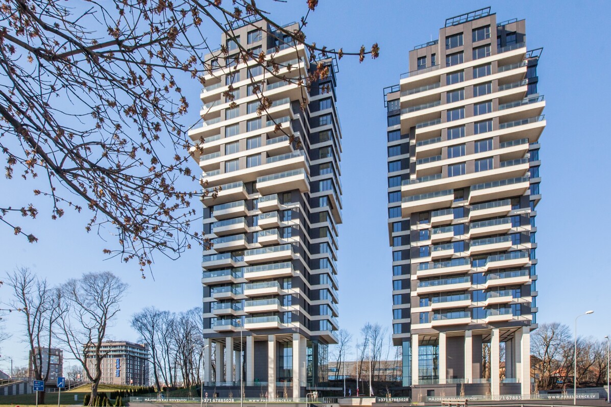 Uzsāk dzīvokļu pārdošanu "Filozofu Rezidences" "Herdera" tornī