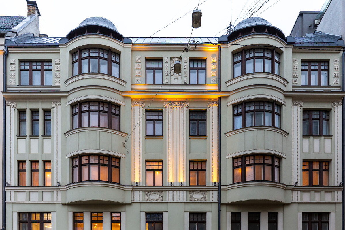 На Марафоне открытых дверей предлагается возможность ознакомиться квартиры в здании по улице Дзирнаву 63