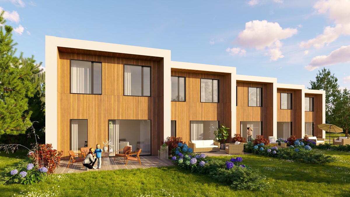 Uzsākta 50 miljonus eiro vērta kompleksa "Mārupes Sirds" dzīvokļu un rindu māju tirdzniecība