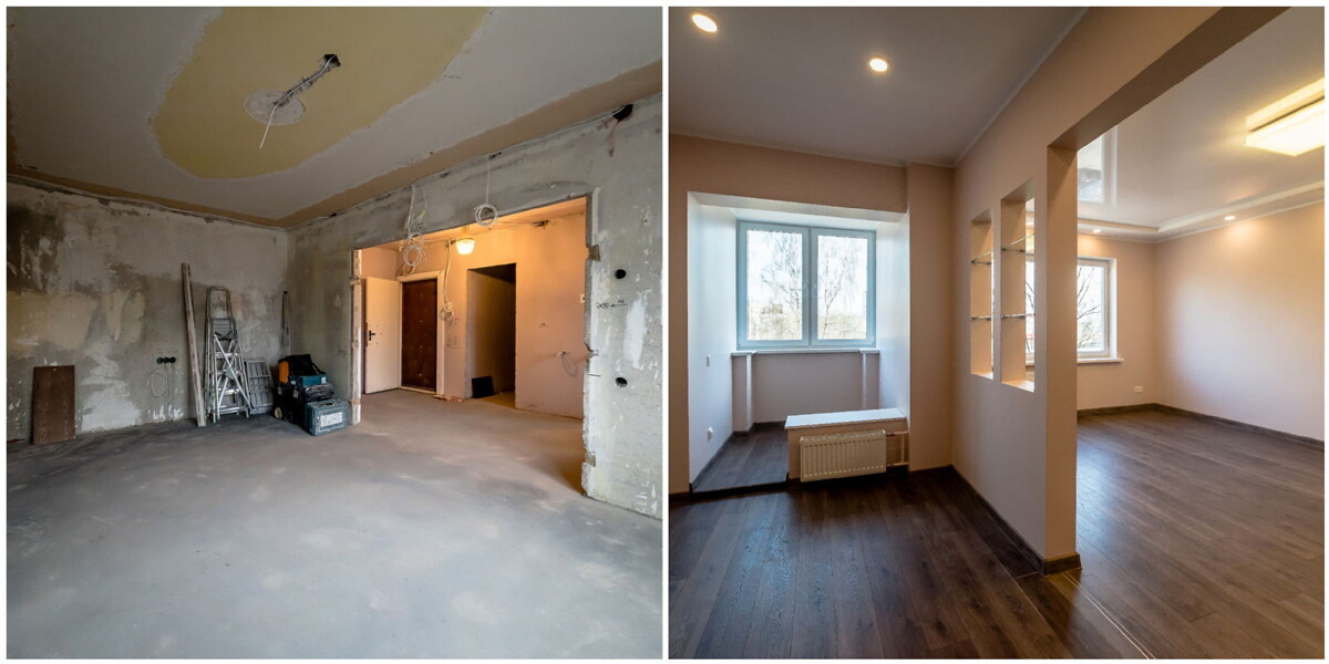 Pirms un pēc: kā lietderīgi izmantot dzīvokļa lodžiju un īstenot sapni par savu darba zonu