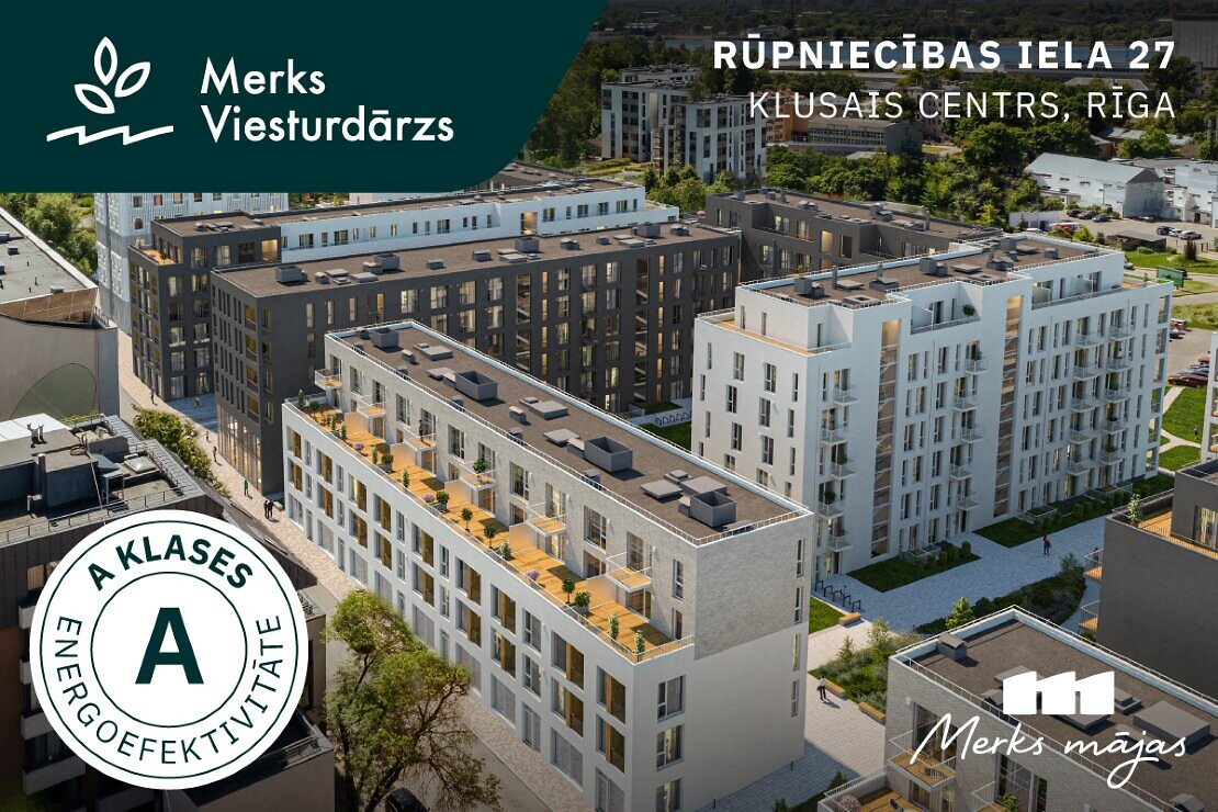 Nāc uz atvērto durvju dienu "Merks" jaunajos projektos!