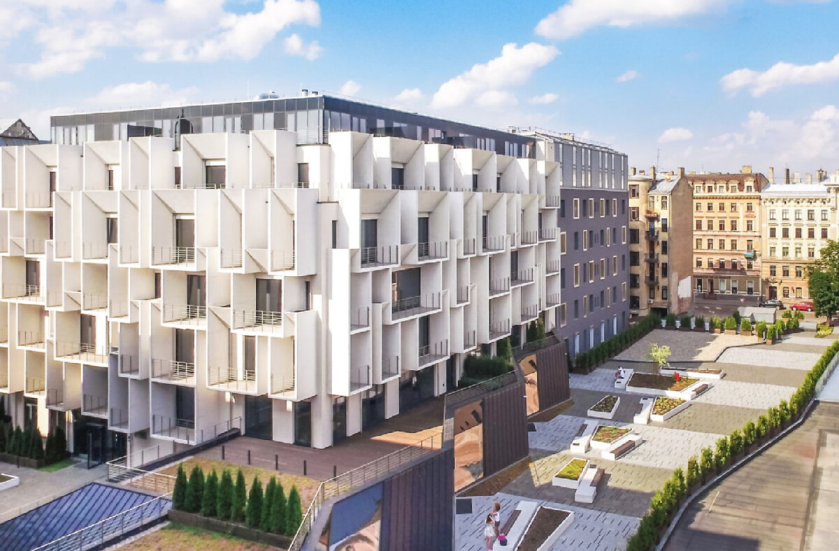 Можно посетить новые жилые проекты в центре Риги