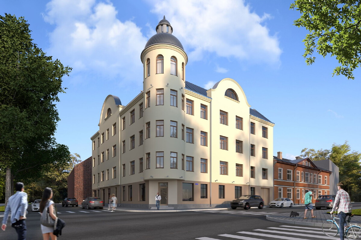 City24.lv mēneša projekts - renovēts dzīvojamais nams Āgenskalnā, Kuldīgas ielā 32