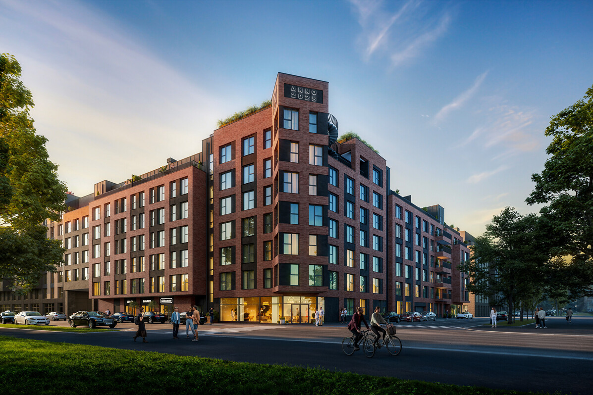 Construction of the first building of "Tērbatas dārzs" start in March