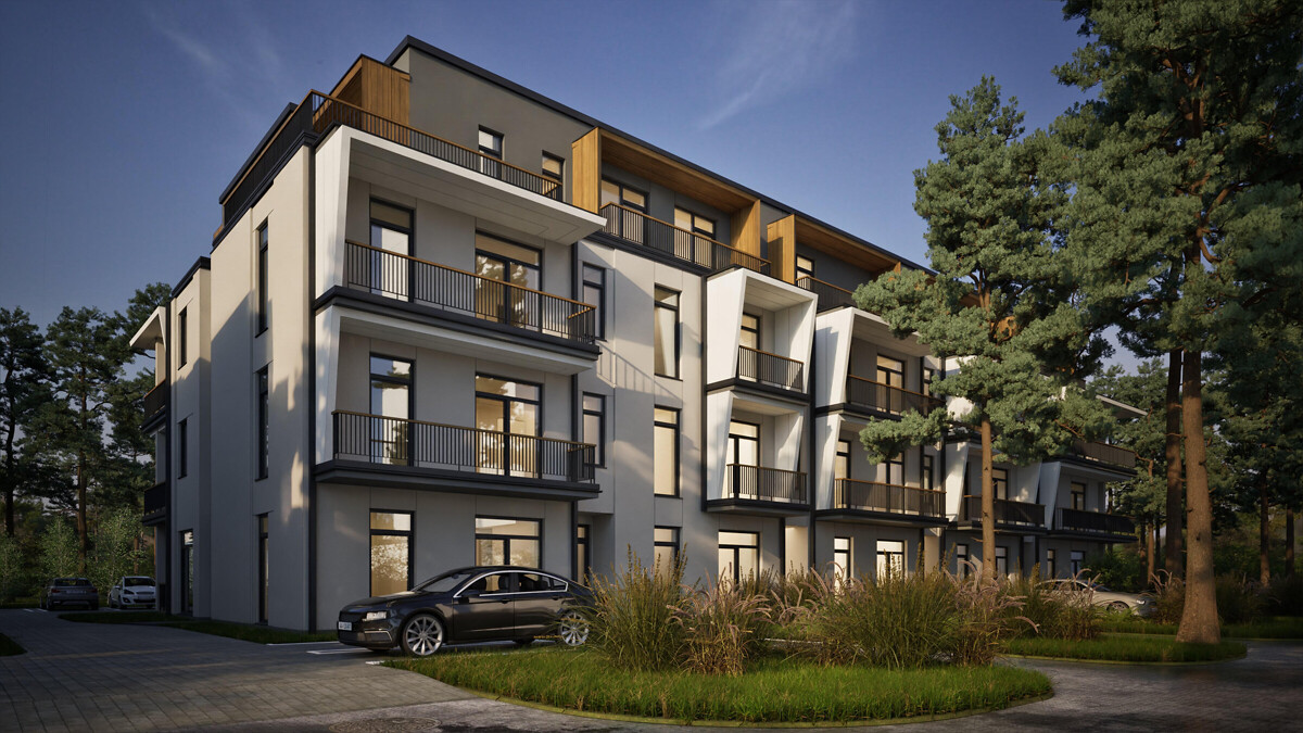 Jaunums! Premium dzīvokļu projekts Jūrmalas centrā: "Sun Sail"