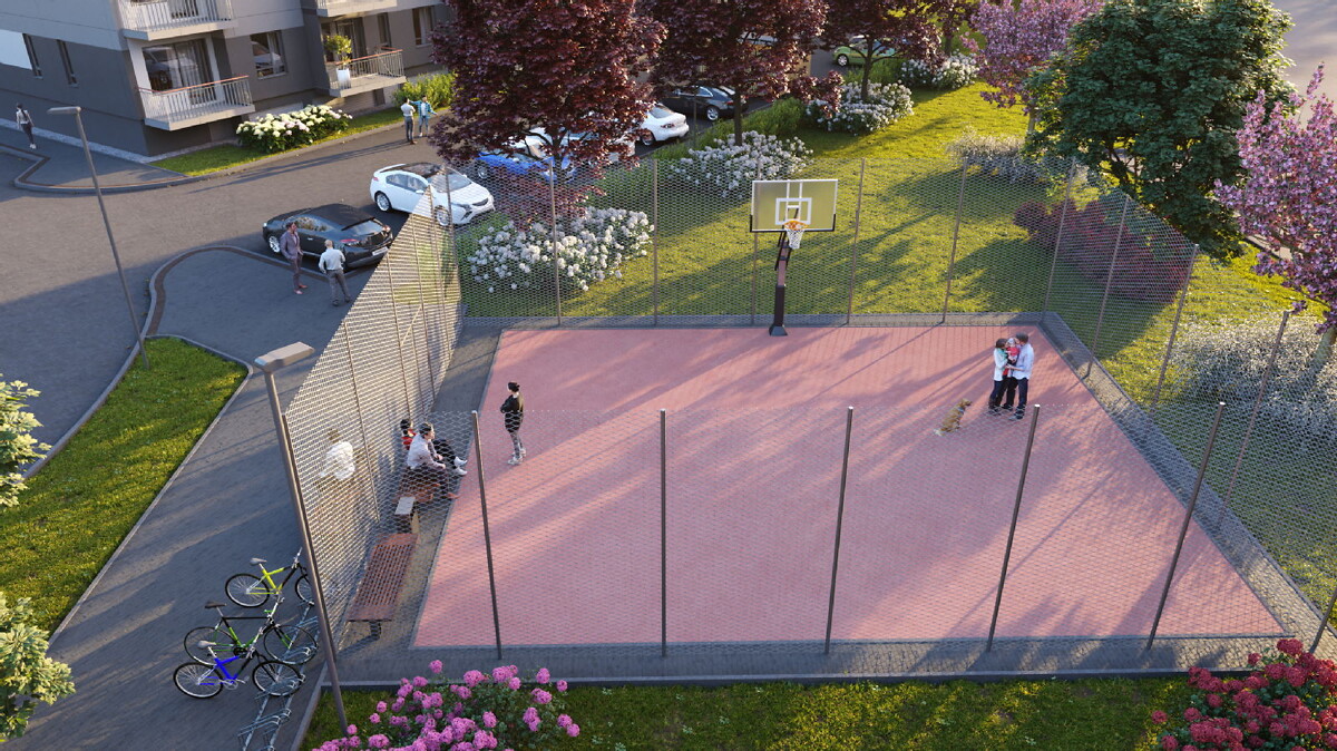 В проекте Green City в Пурвциемсе большая часть квартир уже распродана; строится второй дом