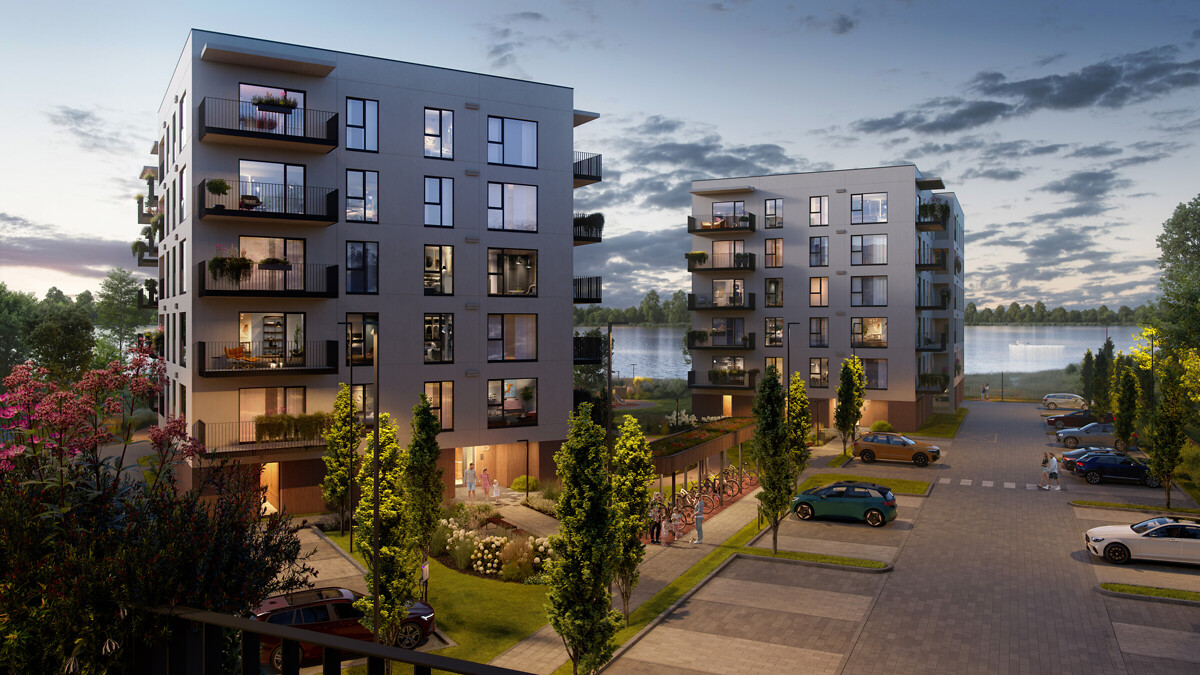 Skats uz ezeru un visskaistākie saulrieti: jaunais projekts "Zaļā Jugla"