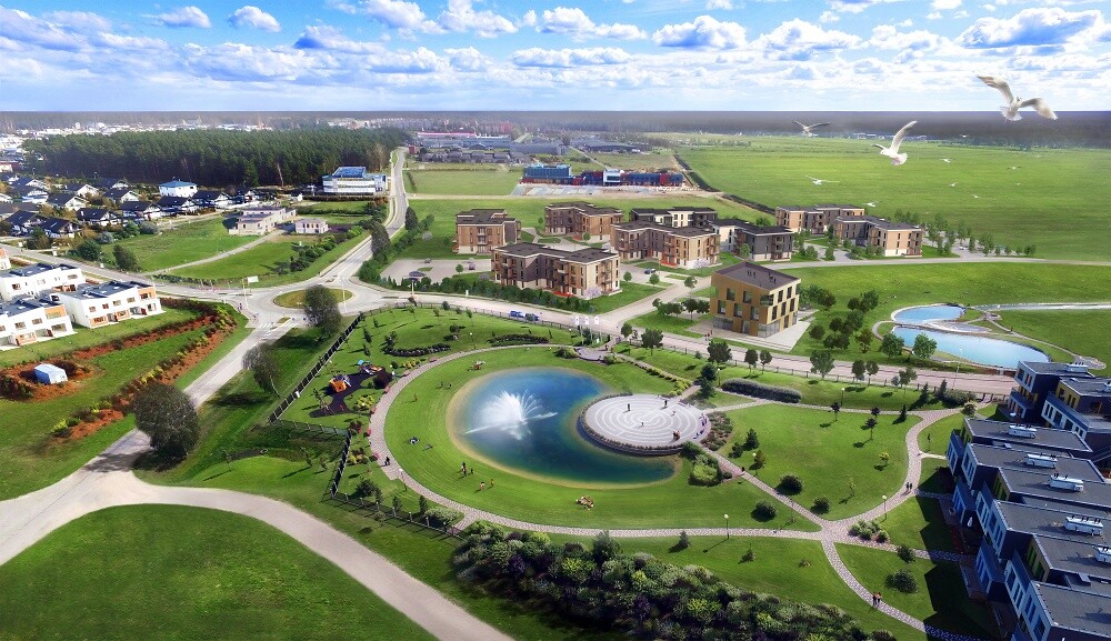 Saliena Park Apartments продолжает развиваться – строят 4 новых дома!