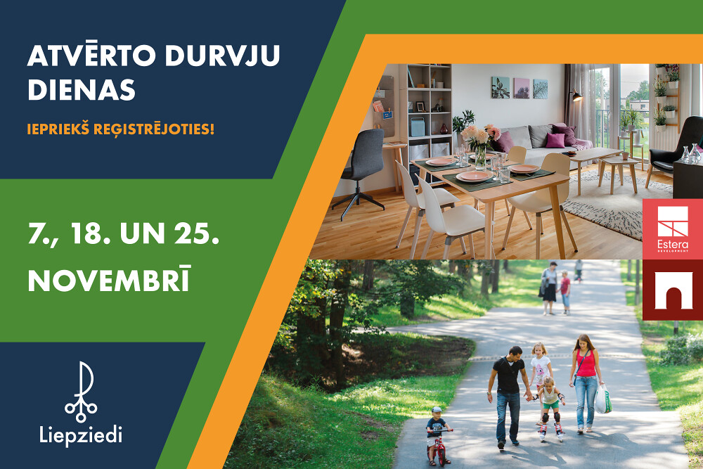 "Liepziedu" atvērto durvju dienas novembrī