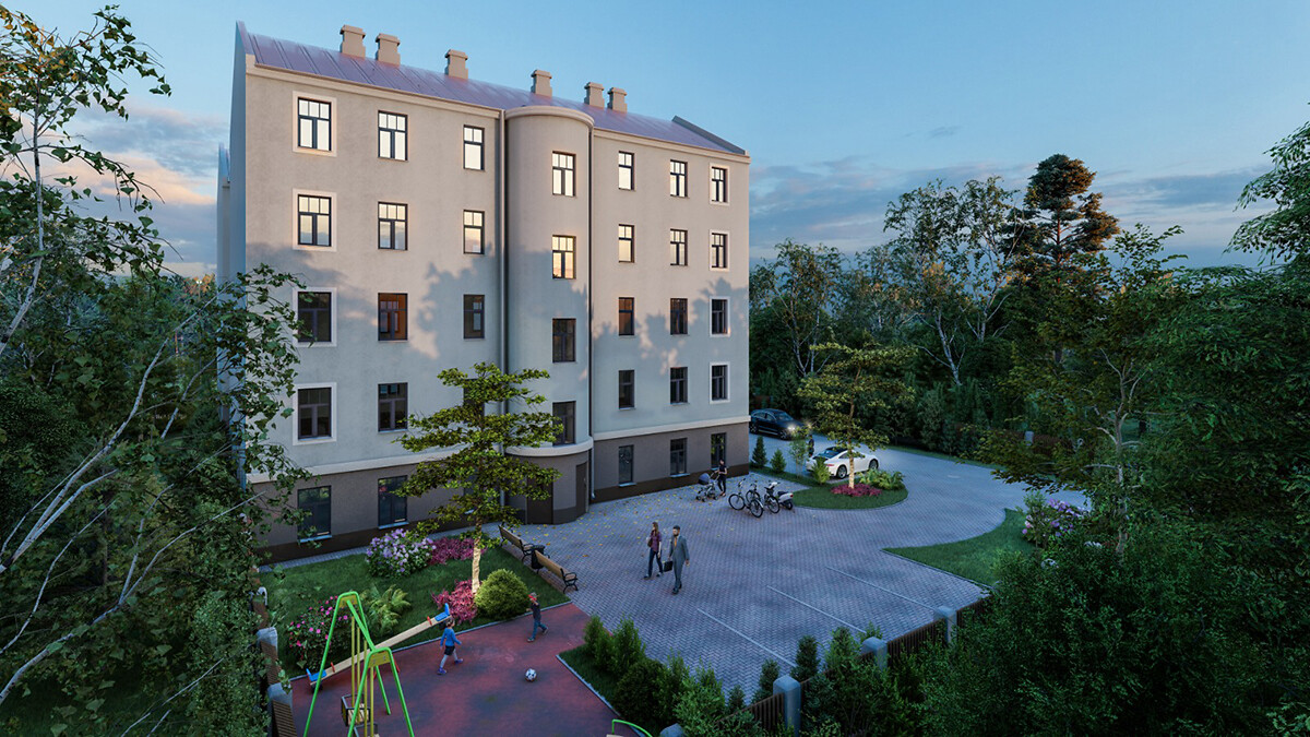 Умное вложение! Реновированный многоквартирный дом в центре Риги WIELONA NAMI