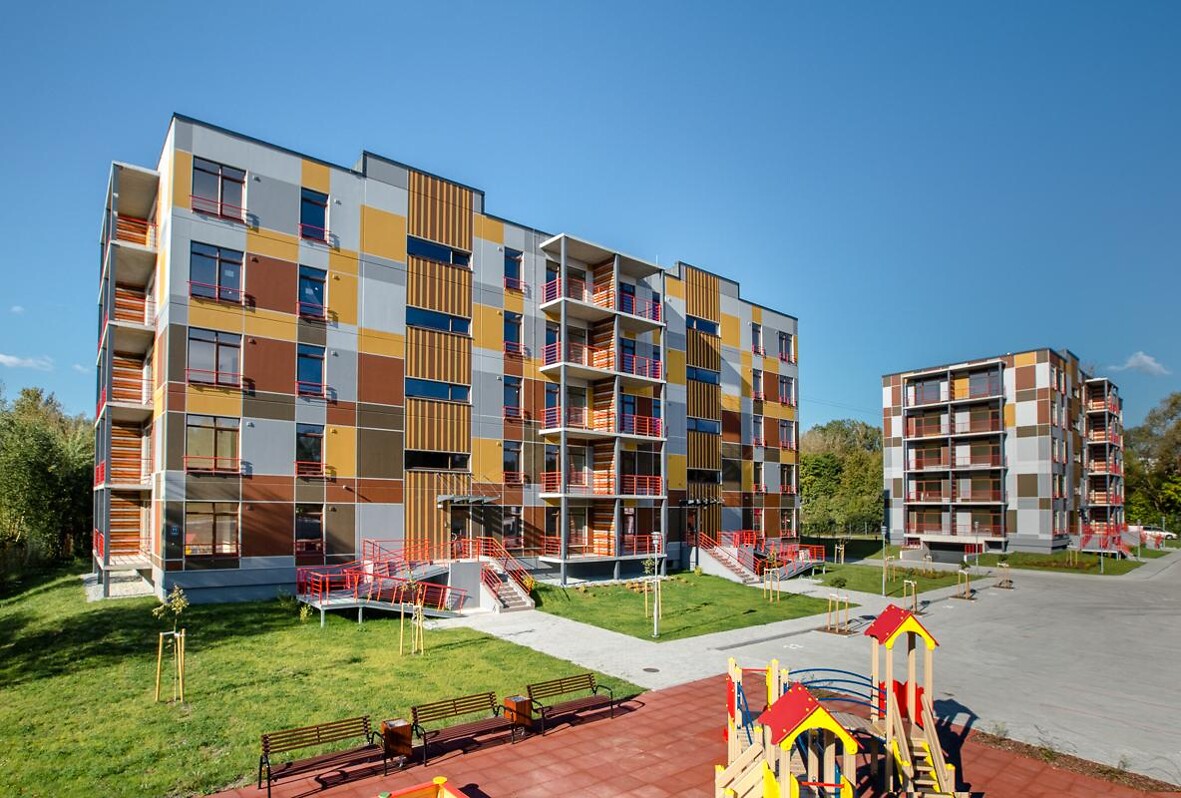 Ekspluatācijā nodota ceturtā kompleksa "Priedes" daudzdzīvokļu māja