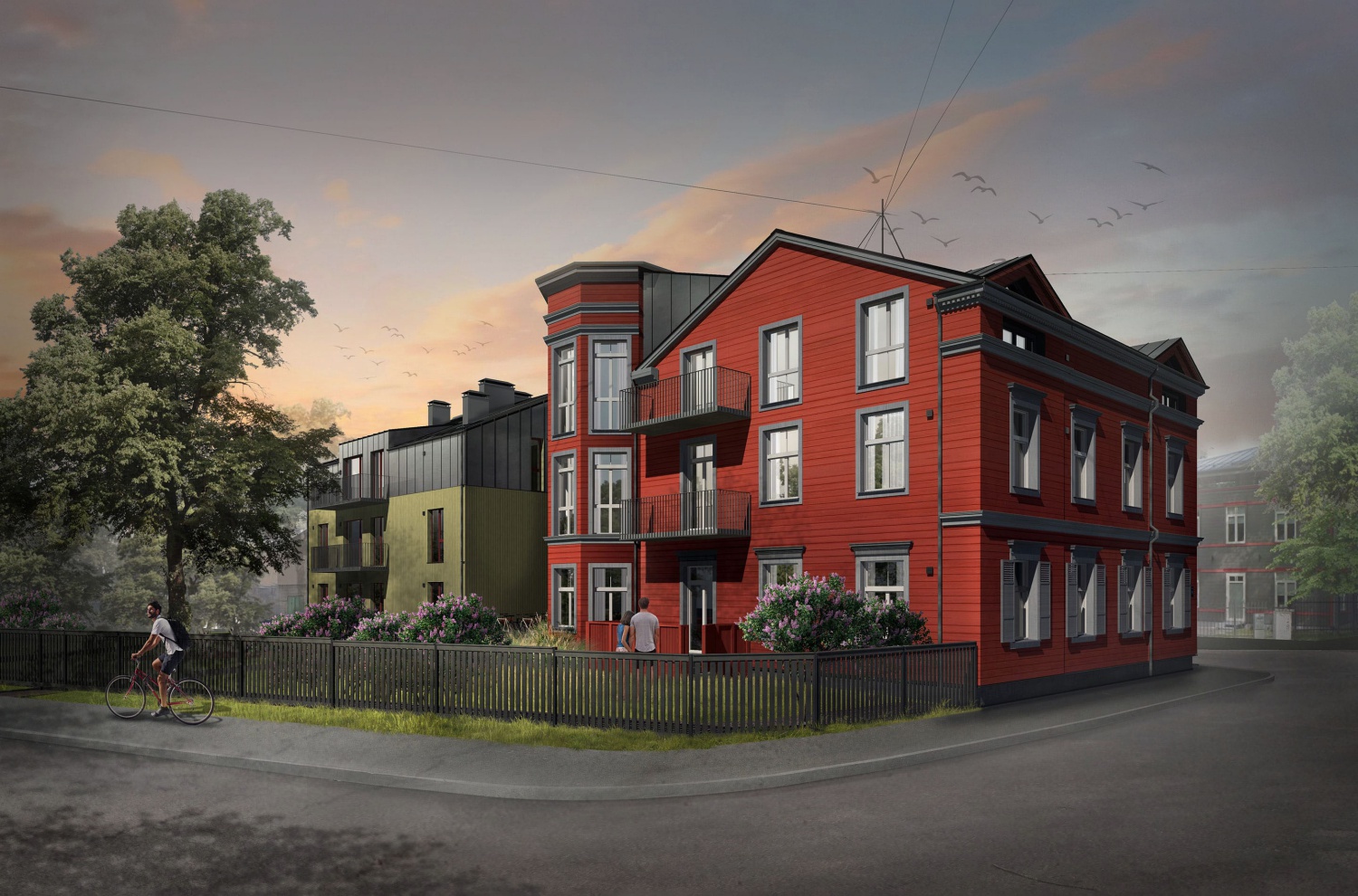 In the upcoming residential project at Balozu Street 9, Riga, half of the apartments have already been sold - Nekustamo īpašumu ziņas - City24.lv nekustamo īpašumu sludinājumu portāls