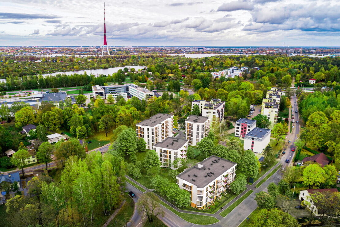 Divi ietekmīgi Igaunijas attīstītāji ienāk Latvijas tirgū ar dzīvojamo namu kompleksu Parka Kvartāls - Nekustamo īpašumu ziņas - City24.lv nekustamo īpašumu sludinājumu portāls