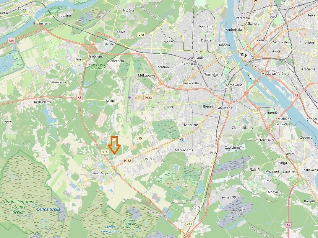 Zeme — Trīnīši, Mārupes novads