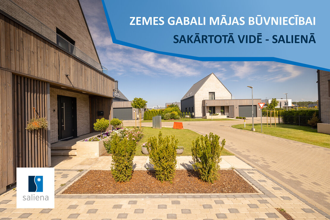 Продажа земли - Saliena - новый проект - Babītes nov., Piņķi, Jūrkalnes  iela - 688 - 1861 m², 69 000 - 215 000 € - City24.lv портал недвижимости